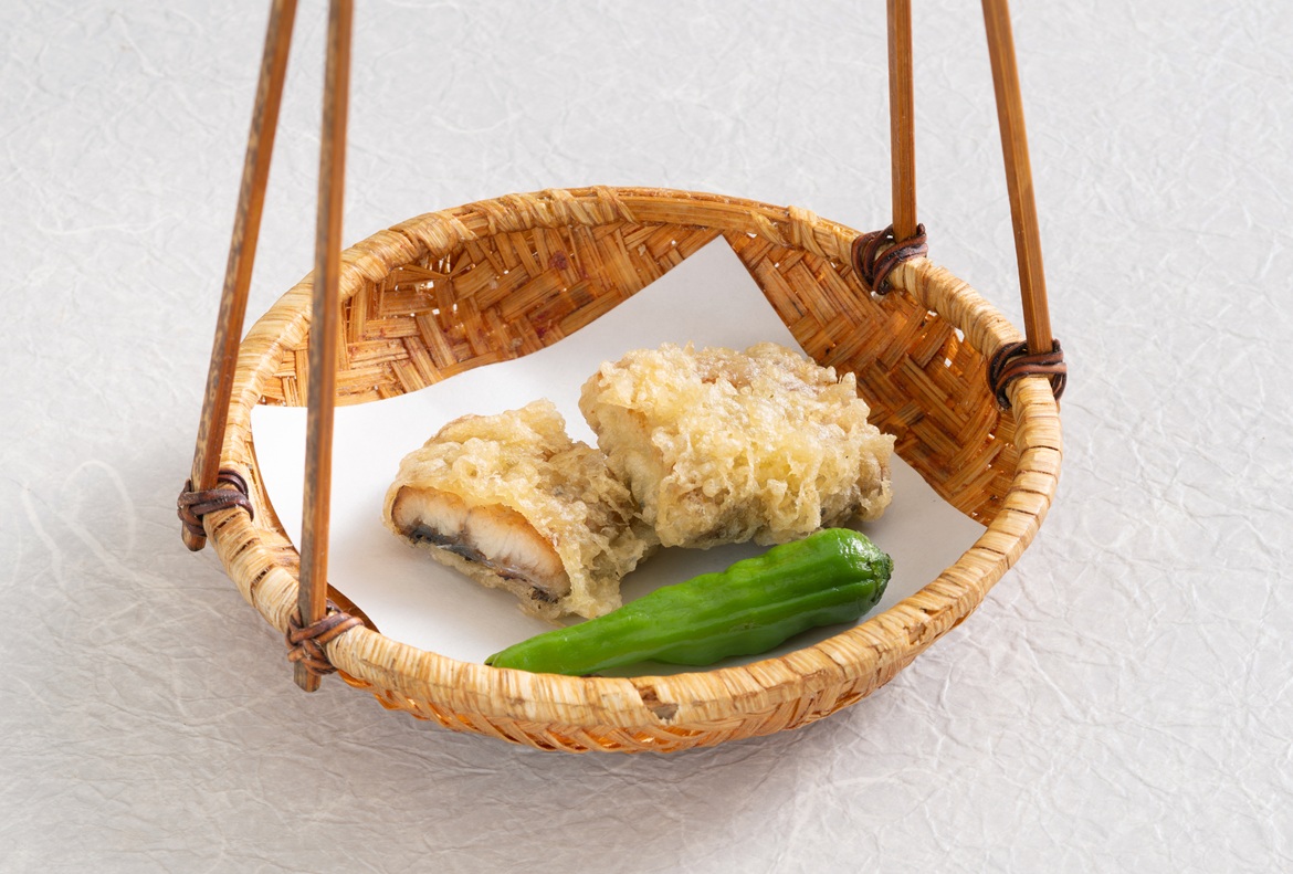 ■鰻の白焼き天麩羅　1,760円　