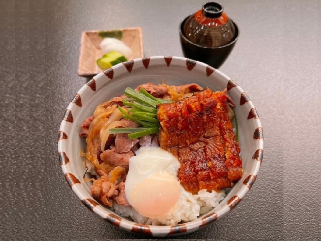 ◆鰻＆すき焼きのダブルスタミナ丼