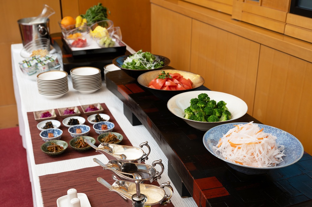 【ブフェ料理】サラダ・フルーツ・小鉢