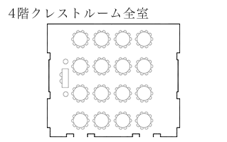 4階クレストルーム全室